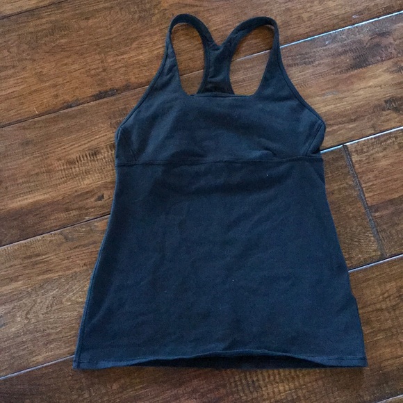 lululemon athletica Tops - lululemon Black Racerback Tank
